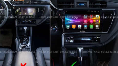 Màn hình DVD Android liền camera 360 xe Toyota Altis 2018 - nay | Zestech Z800 Pro+